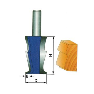 Punte per modellare la corona per tagliare il legno(2)