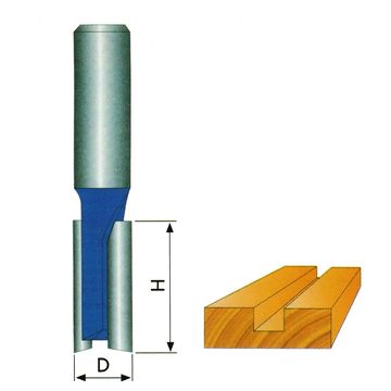 Fresa diritta Fresa in carburo di tungsteno Punte per fresatura Lavorazione del legno per legno (2)